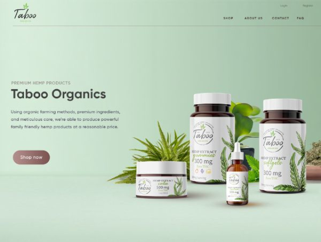 网站设计使用舒适的颜色