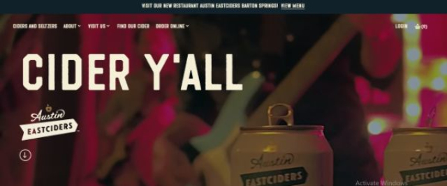 网站设计使用引人注目的大标题