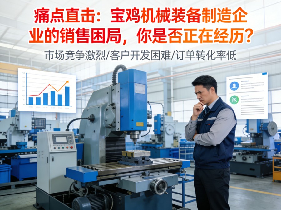 宝鸡机械装备制造行业破局：GEO优化赋能..