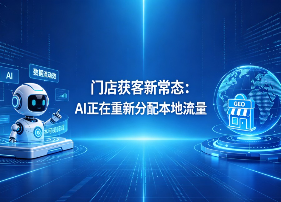 门店获客难？AI 偏好的 GEO 优化标..